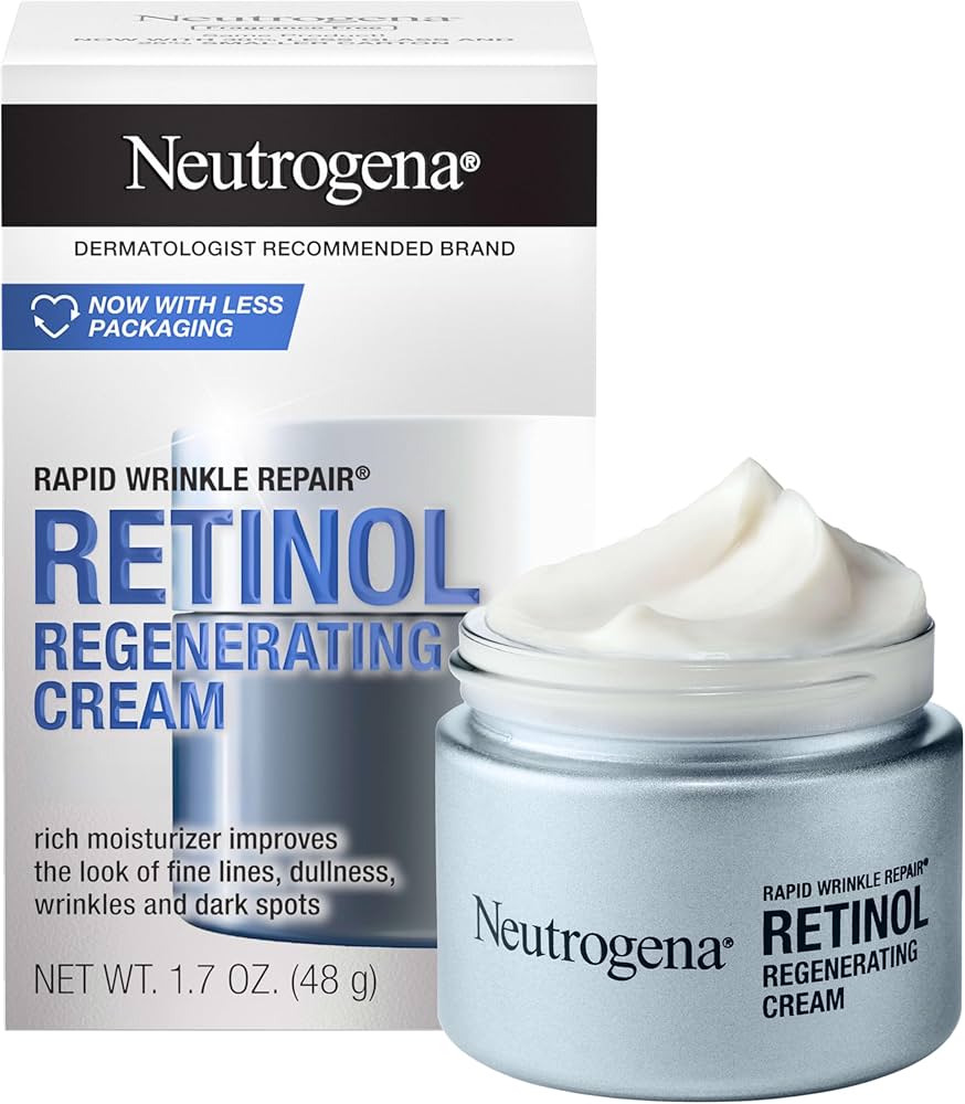 Neutrogena Rapid Wrinkle Repair — Fragrance-Free Regenerating Cream — 1.7 oz