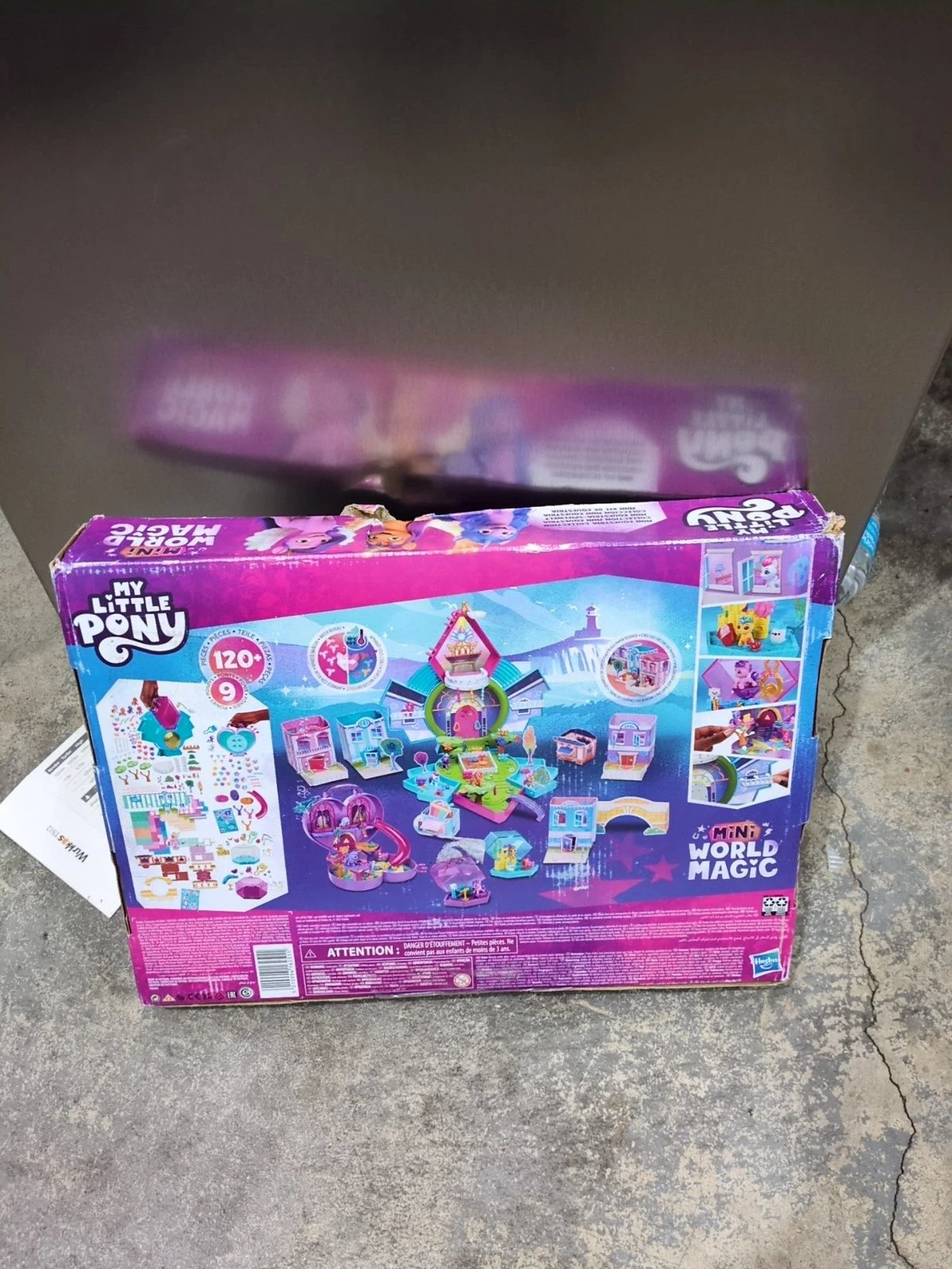 My Little Pony Mini World Magic Ultra Equestria Collection 9 ponies, 120 pieces ( open box)