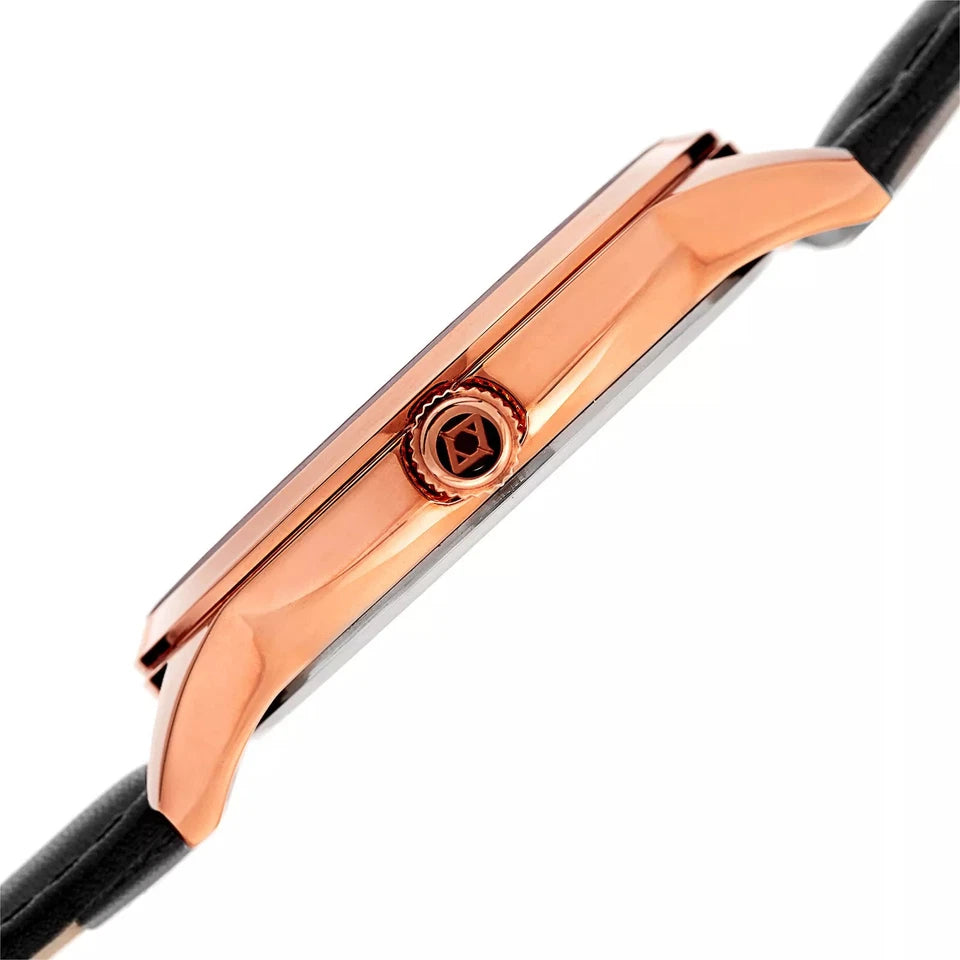 Akribos XXIV IPRG VERSION BU GOLDSTONE DIAL, BK STRAP