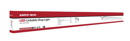 4-Foot Linkable LED Sukkah Light – Damp Rated – 4200 Lumens