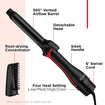 Revlon One-Step Blowout Curls Dries & Curls In One Step Hair Curler Blow Dryer
