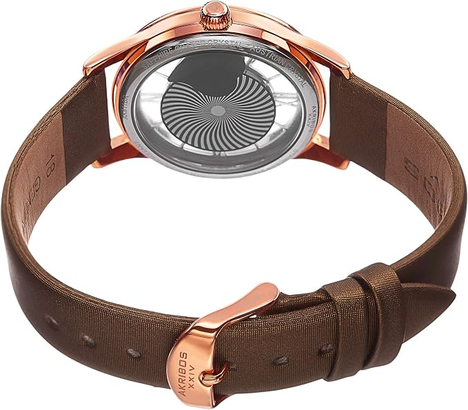 Akribos XXIV Black Ion Plated Alloy Case on Black Bracelet, Black Dial with Silver Tone Hands
