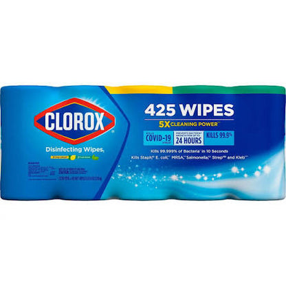 Clorox Disinfecting Bleach-Free Wipes Variety Pack - 85wipes/pk., 5pk