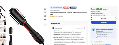 Revlon one step volumizer plus