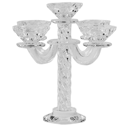 Crystal candelabra on a white background - AFH Bargains