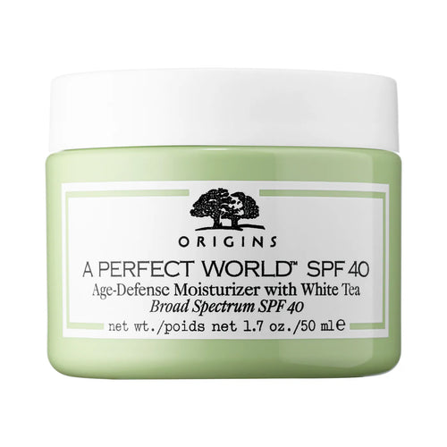 Origins A Perfect World SPF 40 Age‑Defense Moisturizer with White Tea – 1.7 oz
