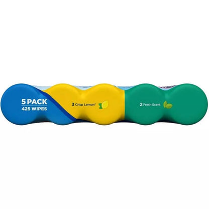 Clorox Disinfecting Bleach-Free Wipes Variety Pack - 85wipes/pk., 5pk