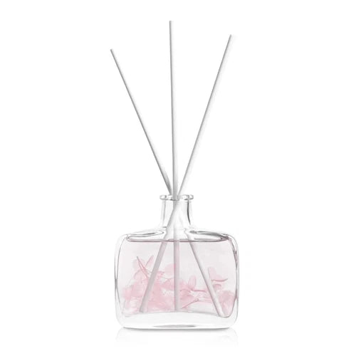 Natural Reed Diffuser, Cherry Blossom Scent – Petite Flameless Home Décor Accent