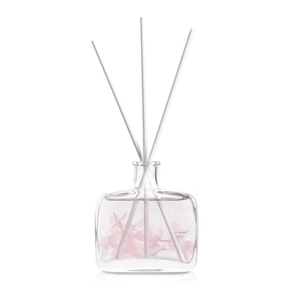 Natural Reed Diffuser, Cherry Blossom Scent – Petite Flameless Home Décor Accent