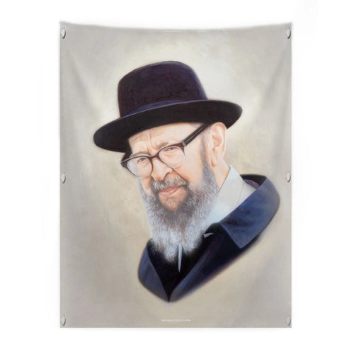Light Gedolim Vinyl Sukkah Decorations 18x24