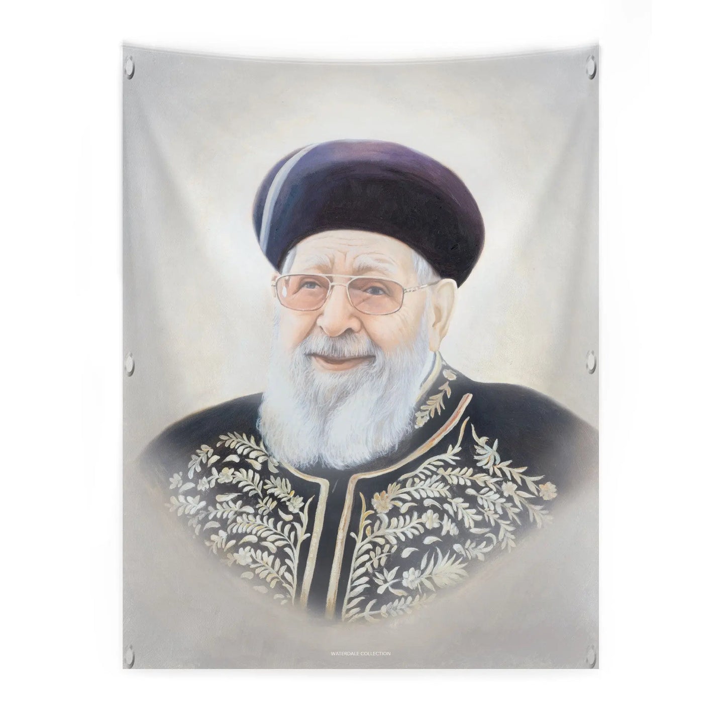 Light Gedolim Vinyl Sukkah Decorations 18x24